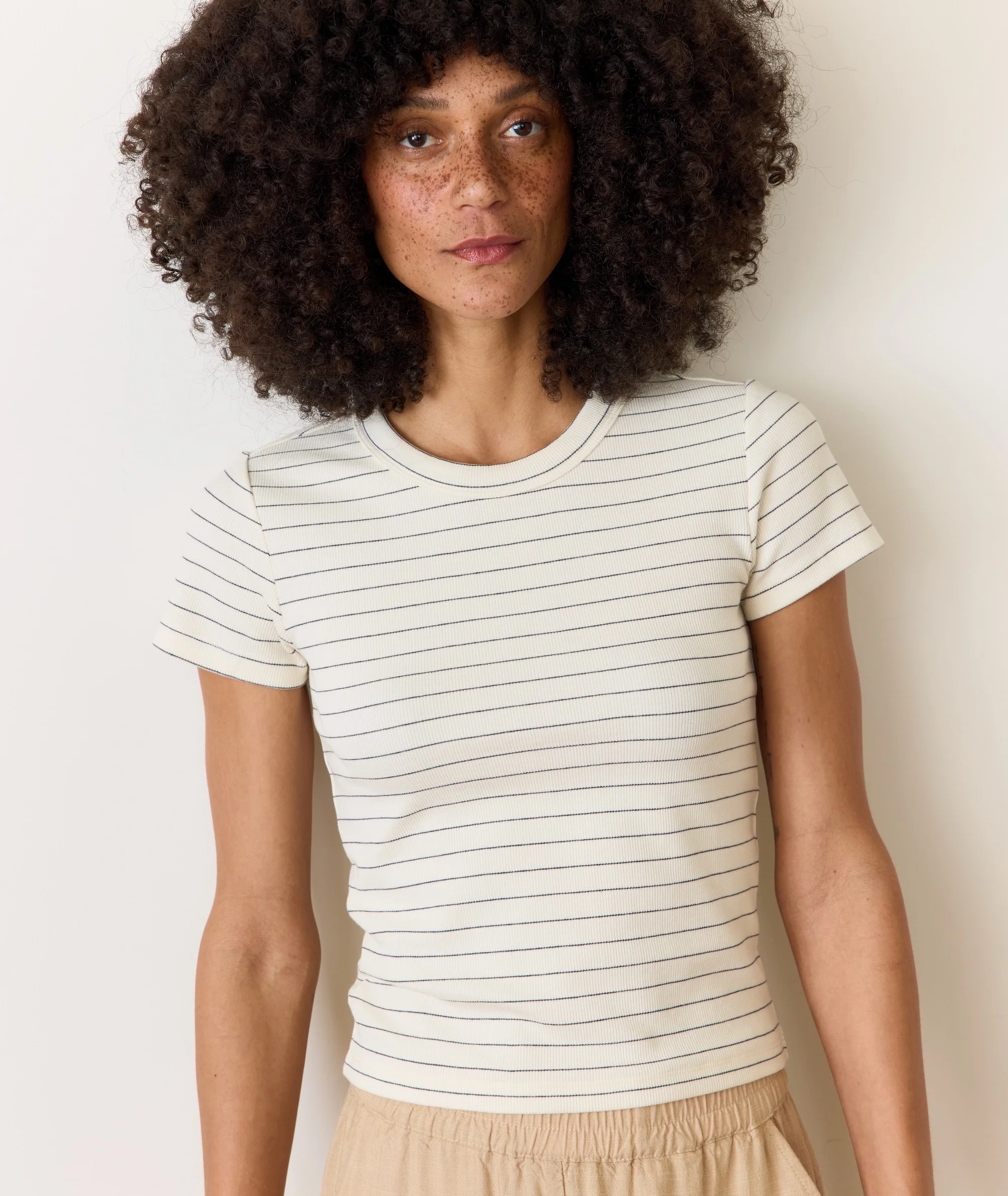 Lexi Rib Sun-In Crew Tee - Image 2