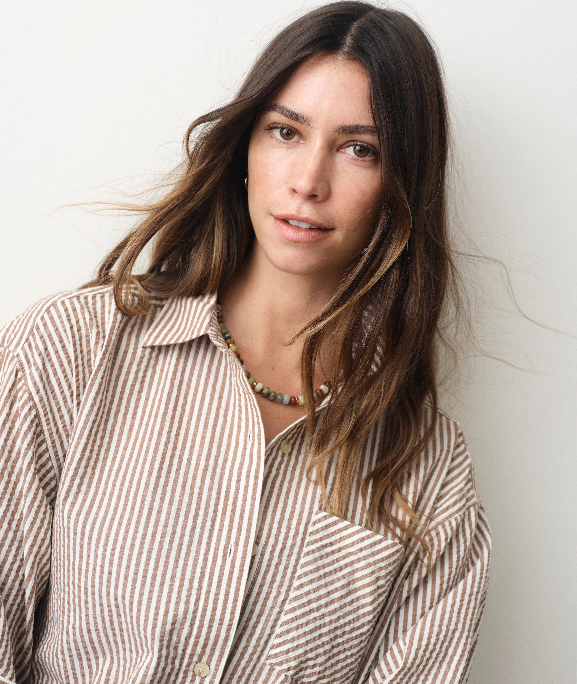 Gracey Oversized Seersucker Shirt - Image 6