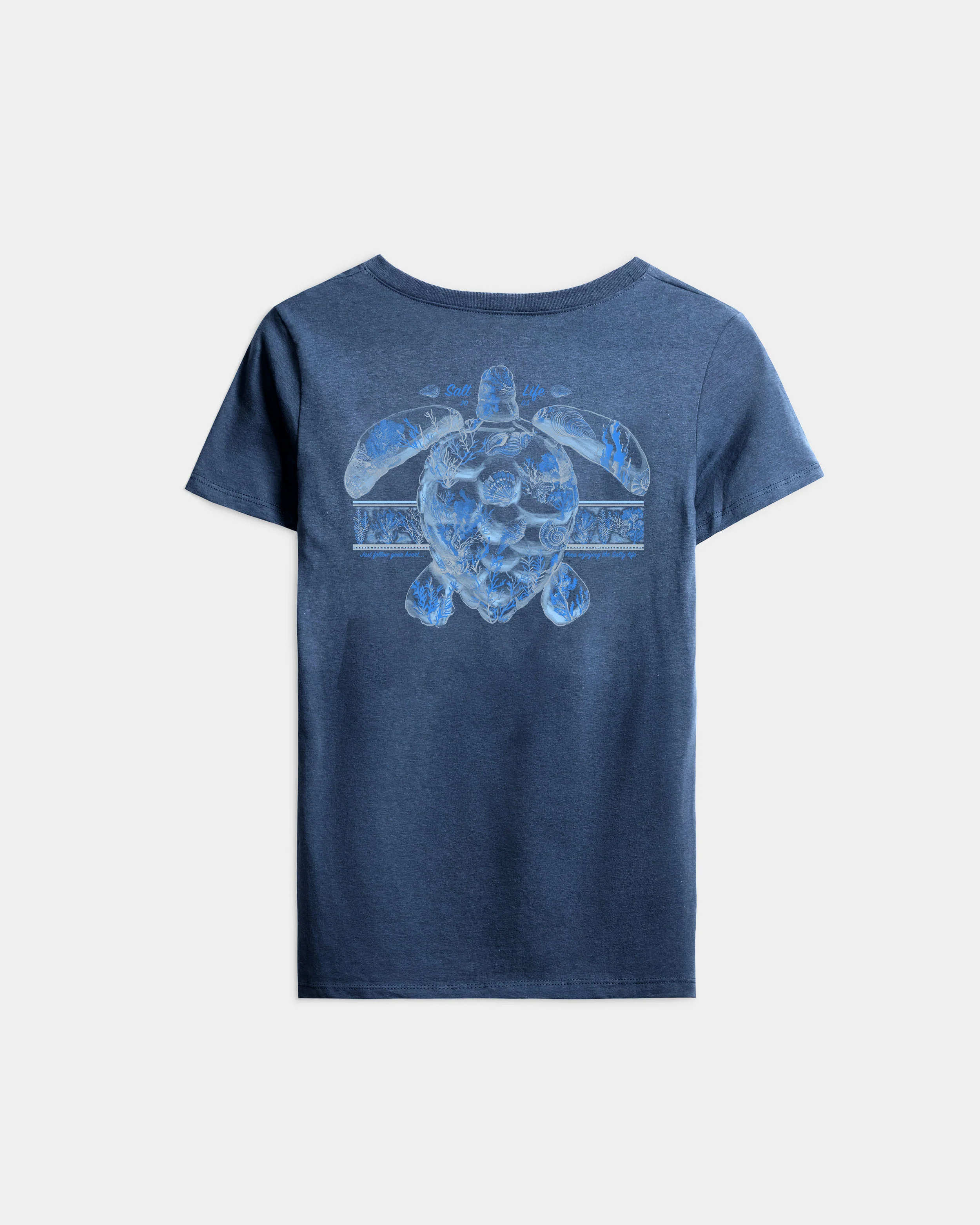 Women's Aquarium Turtle Short Sleeve Tee
