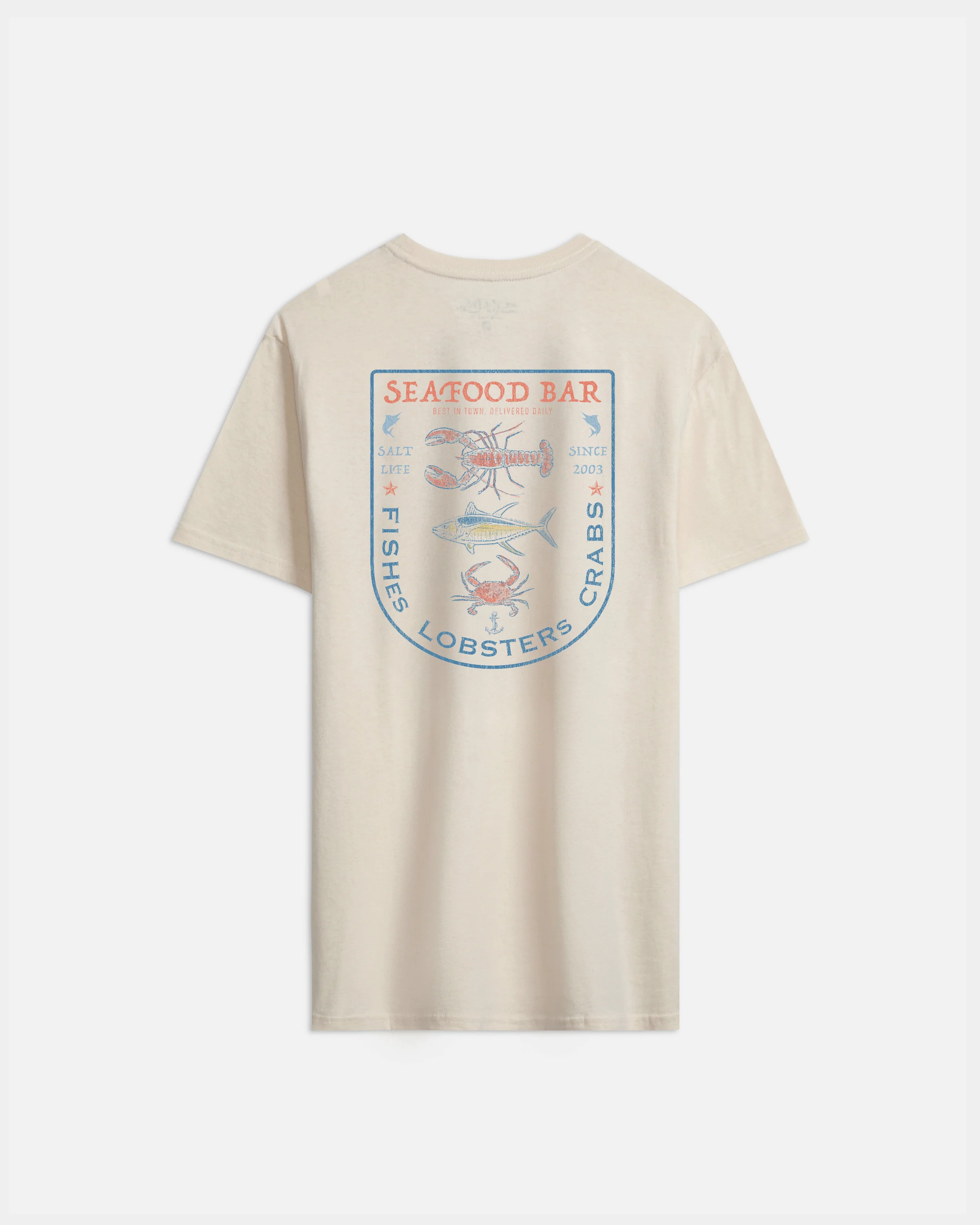 Men's Seafood Bar 30's Tee
