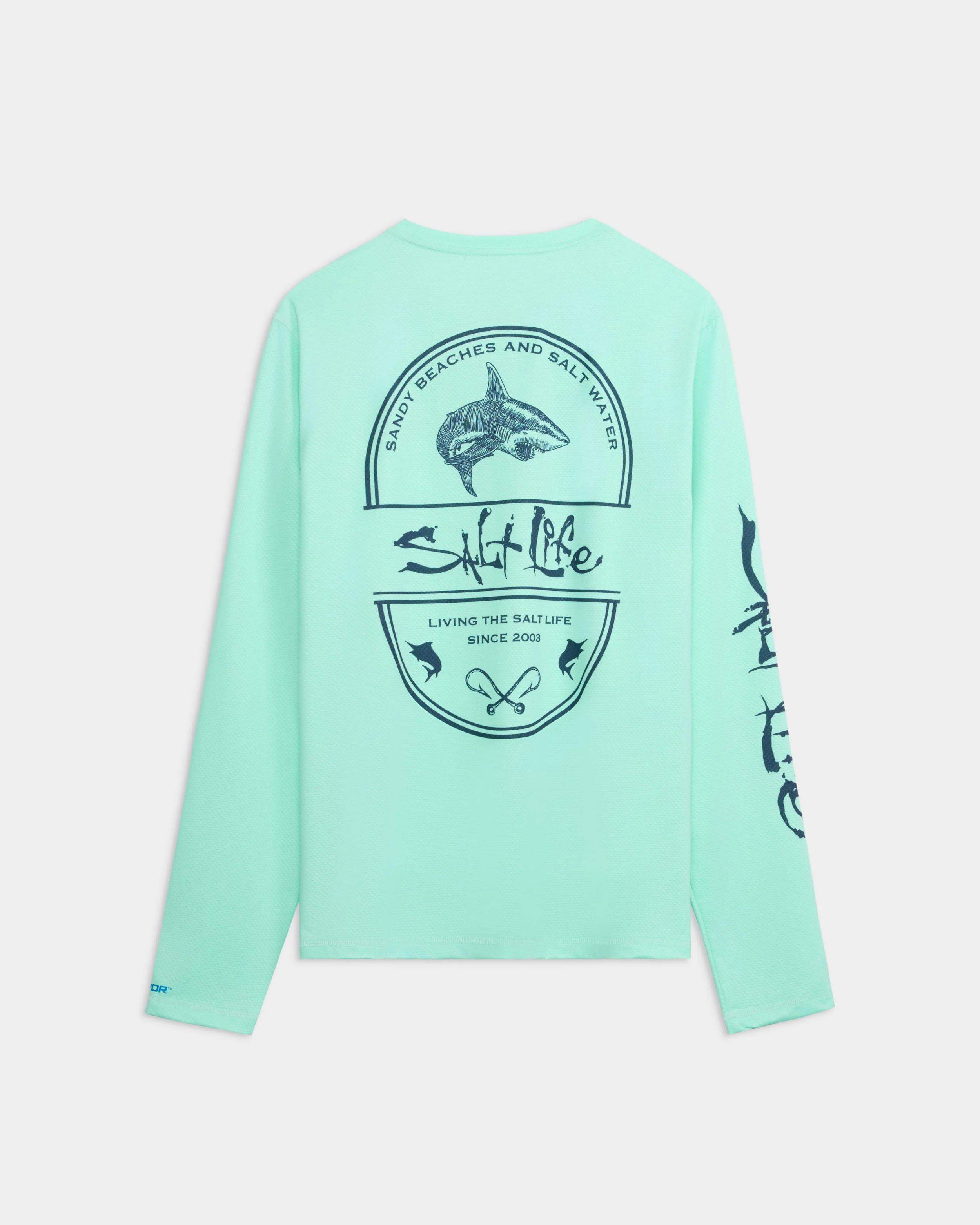 Men's Salt Water Perforated SLX Performance Tee