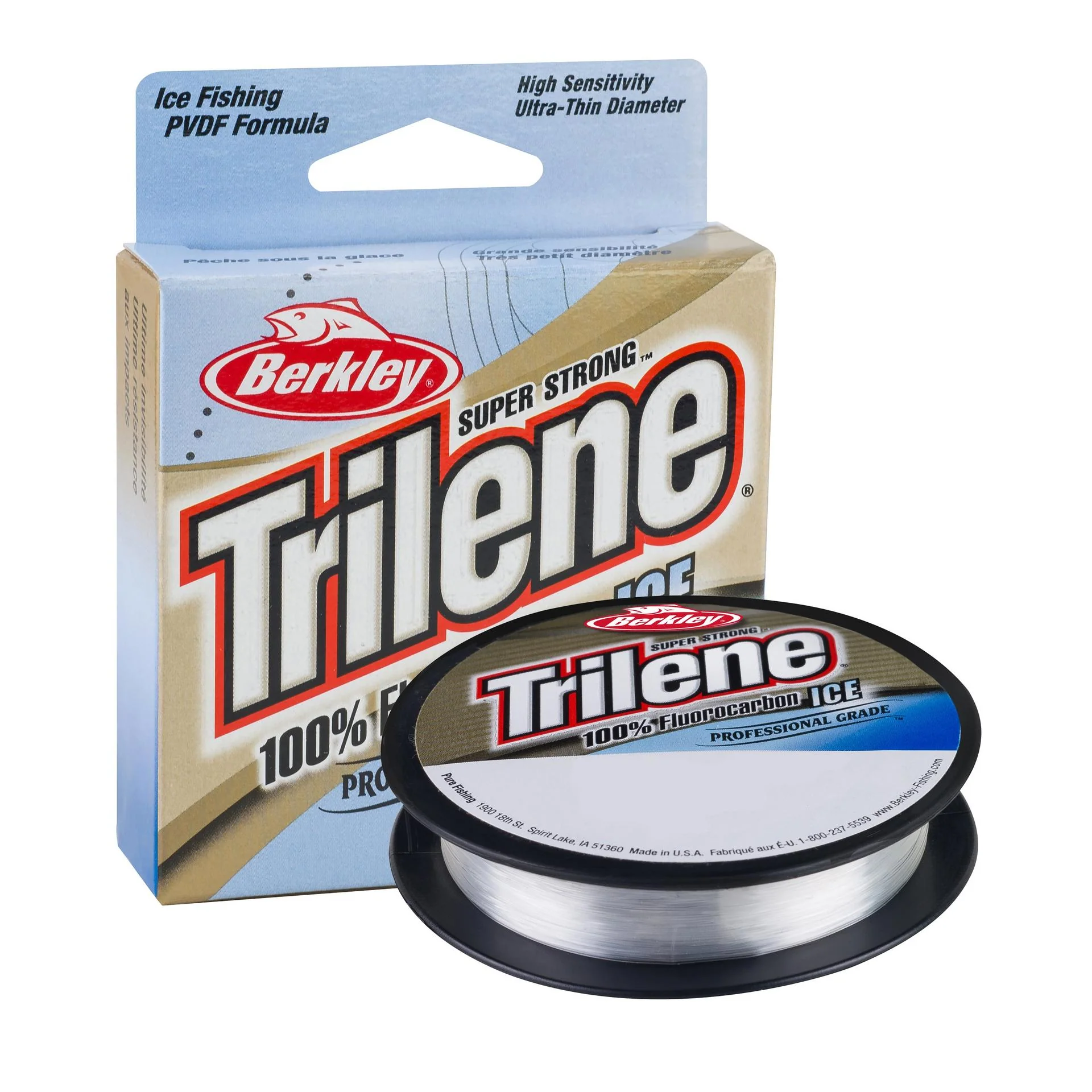 Trilene? 100% Fluorocarbon Ice? Filler Spool
